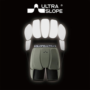ULTRA SLOPE超斜滑雪护臀可替换升级超临界发泡XRD防护模块