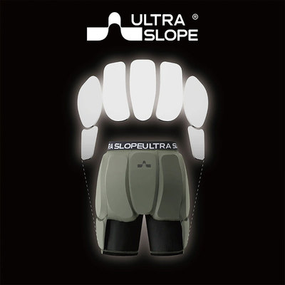 ULTRASLOPE超斜滑雪防护护臀