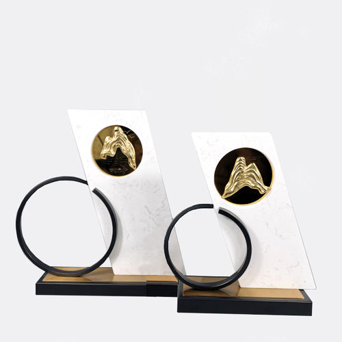 新中式创意家居摆件样板房客厅玄关酒柜酒店桌面摆件软装配饰品