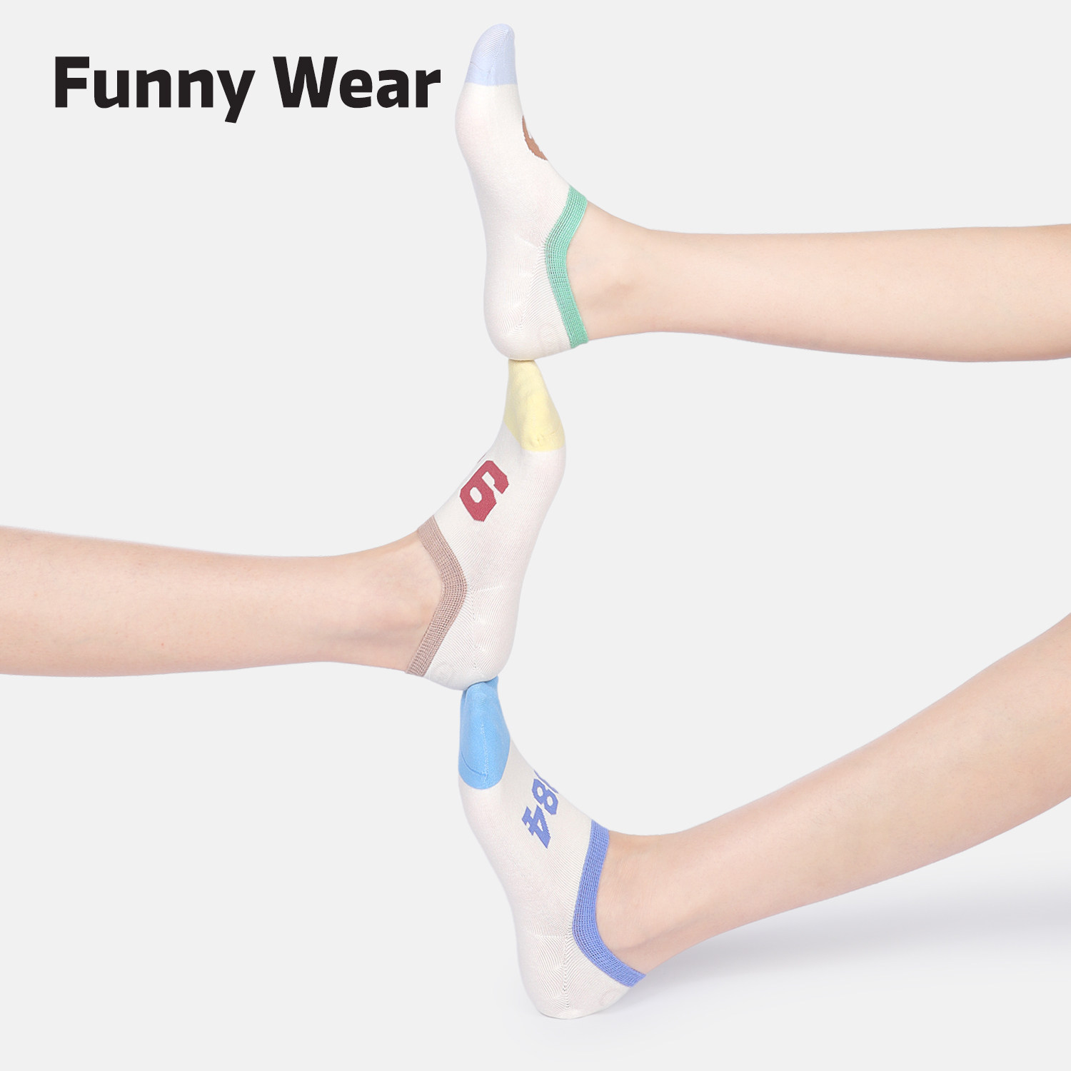 袜子女夏季薄款卡通不掉跟船袜