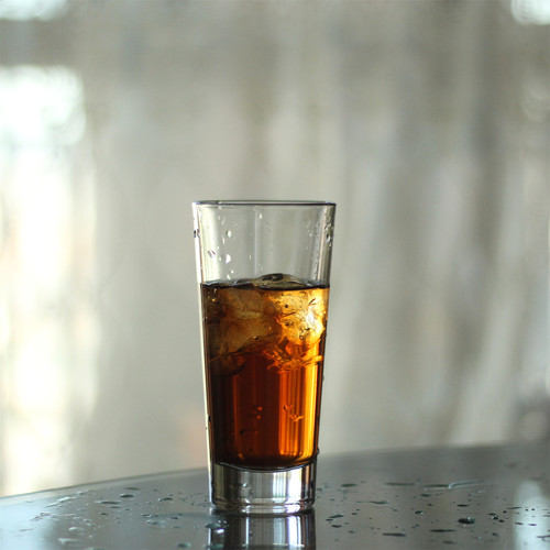美国利比长岛冰茶杯无铅加厚玻璃杯鸡尾酒杯果汁杯mojito莫吉托杯