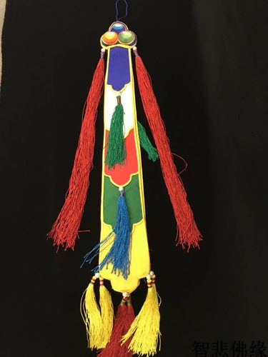 智悲佛缘 法器尼泊尔手鼓穗子挂件手鼓密宗嘎巴流苏飘带挂饰
