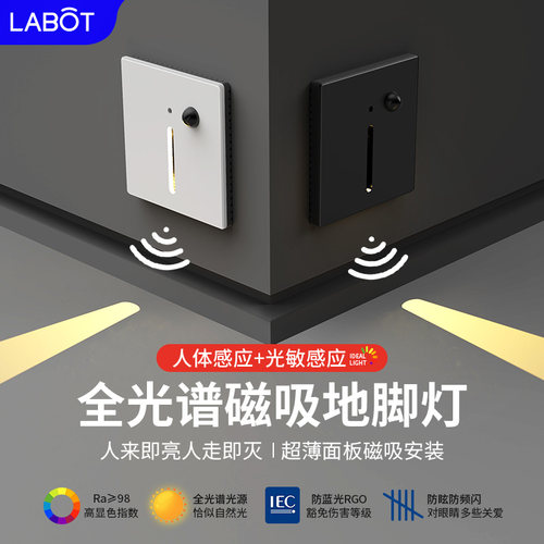 嵌入式人体感应地脚灯全光谱