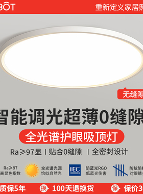 LED吸顶灯简约现代卧室客厅房间灯已接入米家APP小爱同学天猫精灵