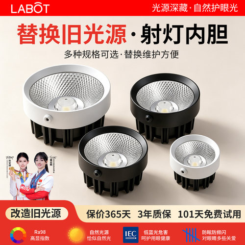 led斗胆灯灯芯替换AR111内胆射灯