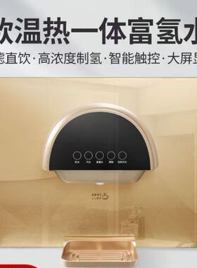 台式壁挂一体富氢水机净饮机ro反渗透家用即热活性炭电解制氢水机