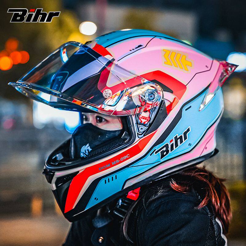 意大利Bihr头盔3C认证大尾翼