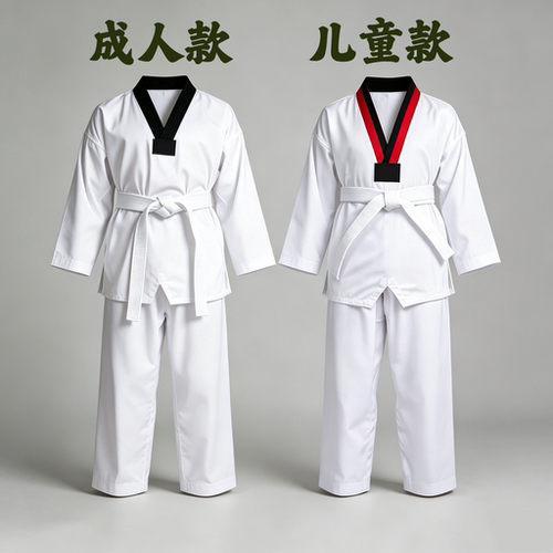 儿童跆拳道服装成人衣服男童品势