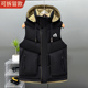 羽绒棉马甲男女秋冬季 男装 潮流帅气无袖 学生坎肩保暖宽松衣服大码