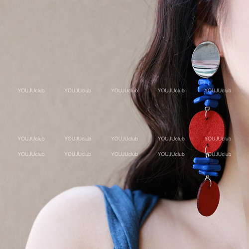 YOUJUclub-三生树语~复古撞色蓝