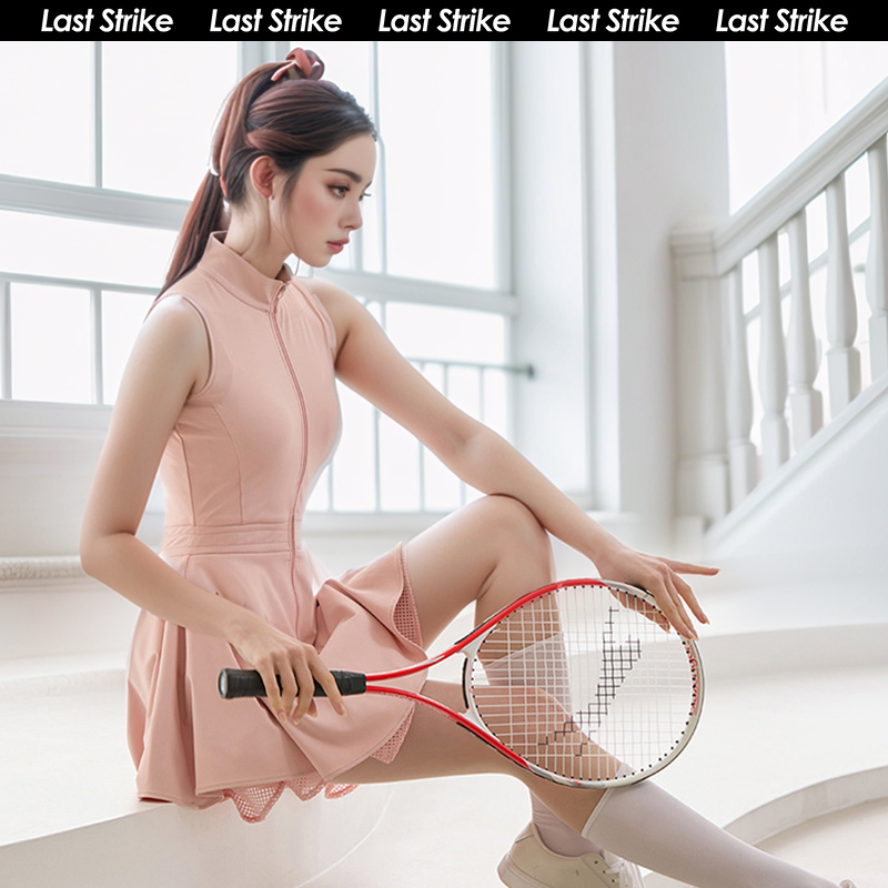 LastStrike网球裙女夏带胸垫