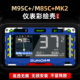 MK2改装 适用于九号M95C M85C 配件非钢化亚克力仪表保护壳贴膜