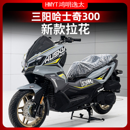 三阳哈士奇300ADV改装车身版花