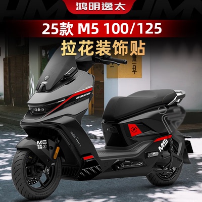 M5100/125改装配件车身拉花