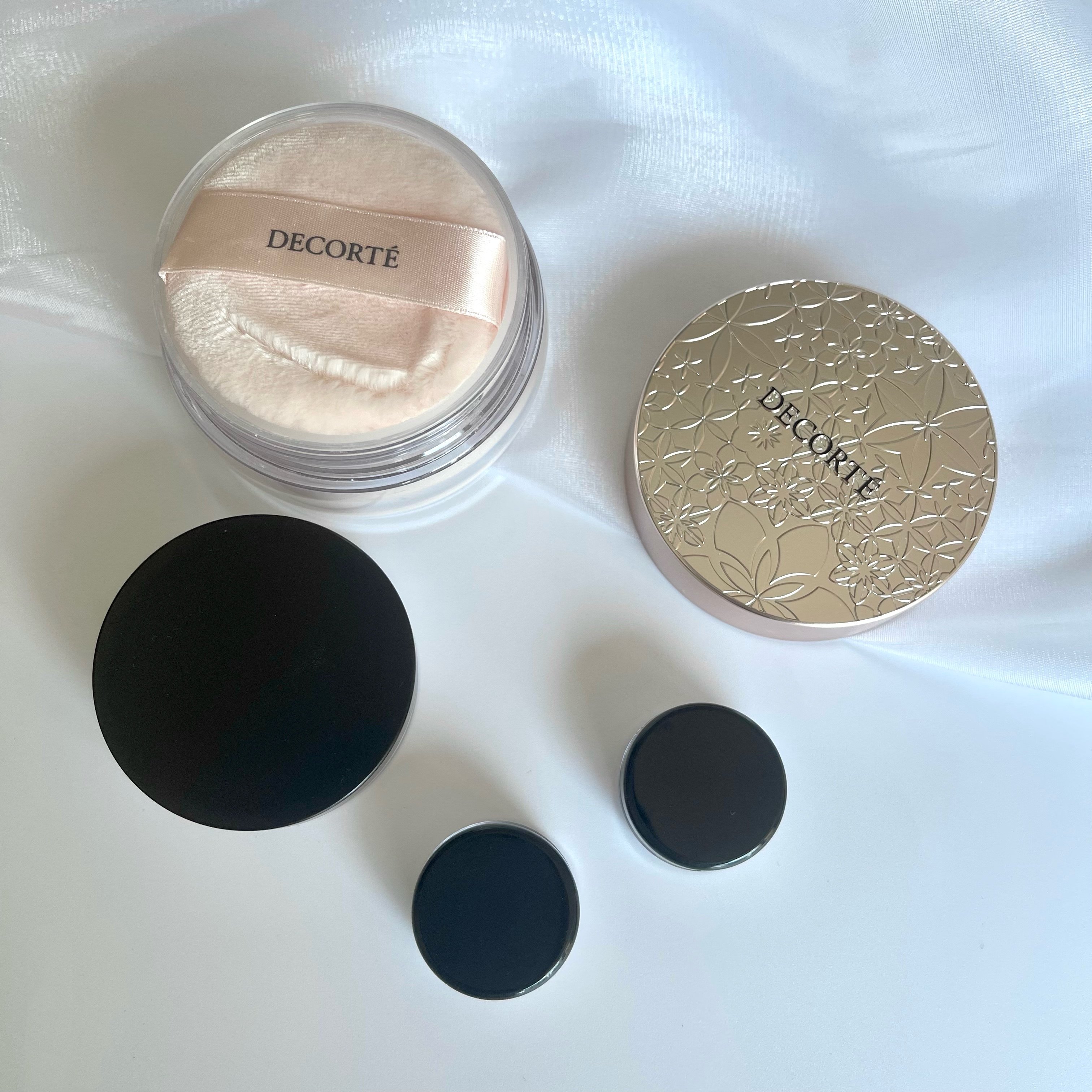 decorte黛珂干皮混合控油哑光散粉定妆白檀00#10#11#80小样试用装