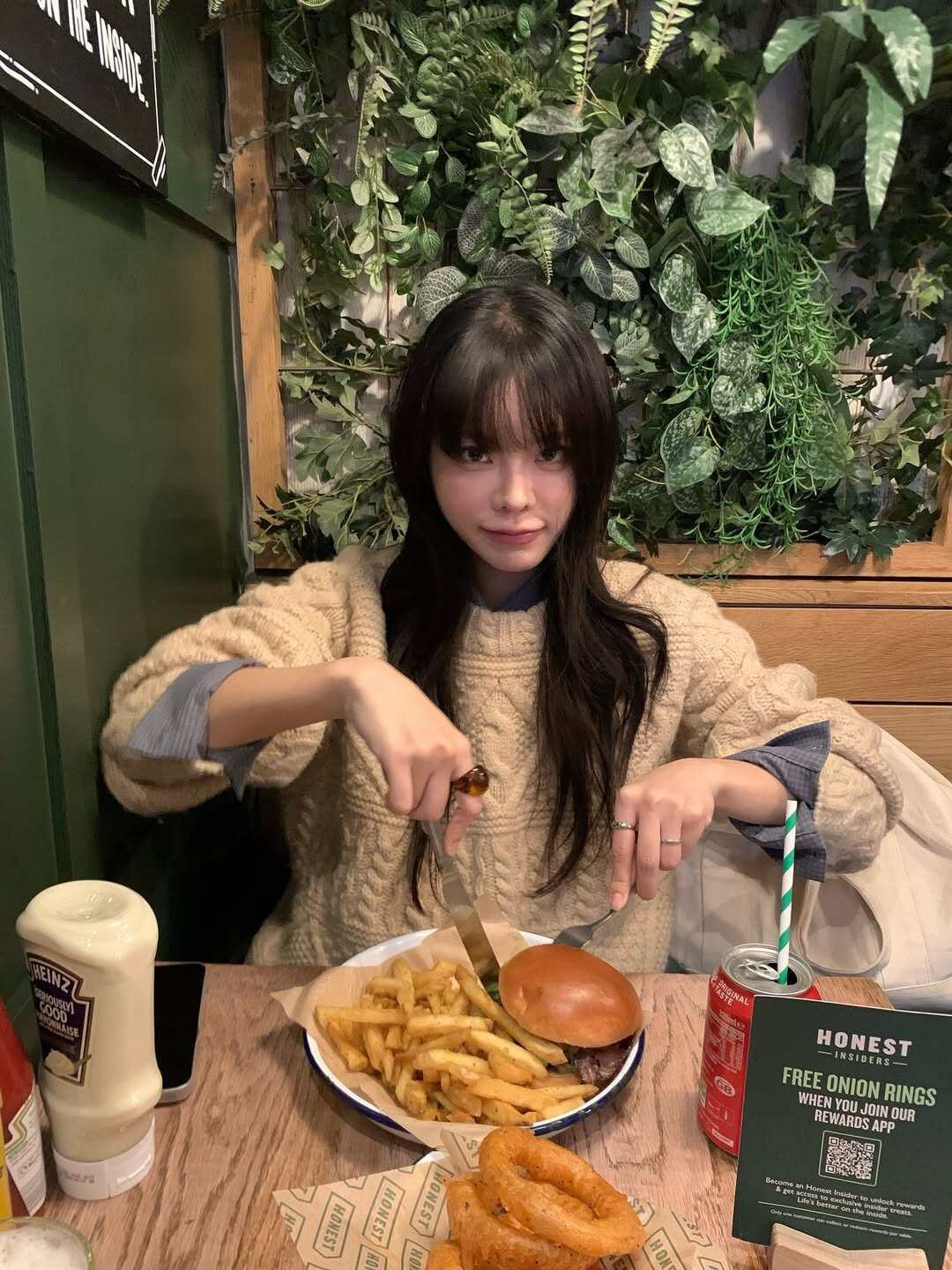 YA家正确版东大门新款麻花厚实全羊毛简约温暖毛衣圆领套头宽松