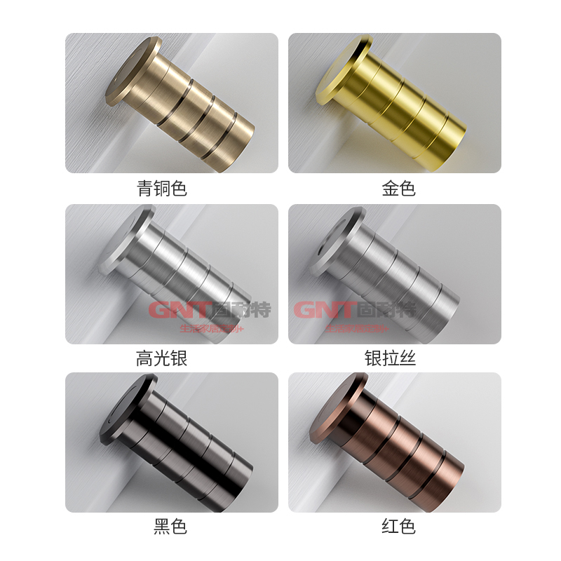 纯铜插销防尘器 防盗门暗藏式防砂尘盖天地插孔塞 大门固定地套筒