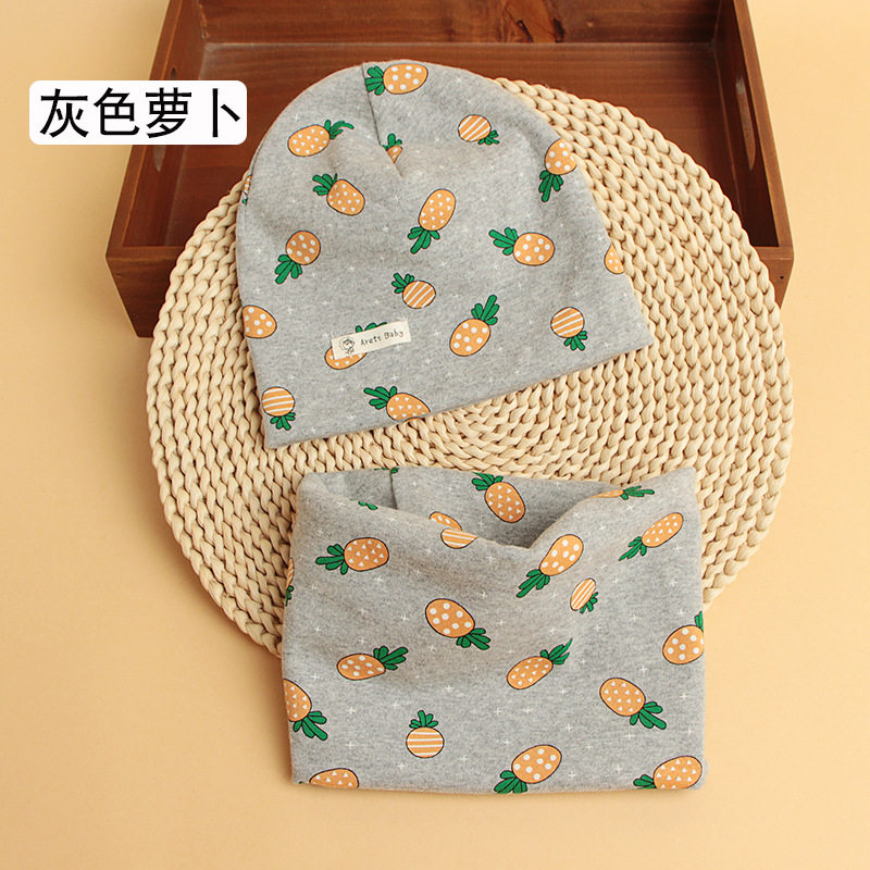 新款儿童帽子围巾两件套男女宝宝帽子围脖套装婴儿纯棉套头帽秋春,童装/婴儿装/亲子装,多件套 帽子、围巾、手套等组合,淘宝优惠券,粉丝福利购,淘宝优惠卷