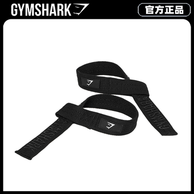 Gymshark Equipment鲨鱼助力带训练硬拉握力带训练健身房撸铁装备