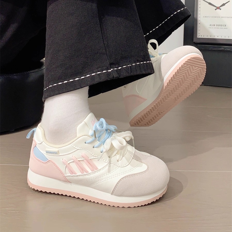 回力阿甘鞋女2026新款春撞色厚底