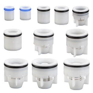 水管管道止回阀内芯塑料单向阀芯内嵌式阀芯水表弹簧止回阀止逆阀