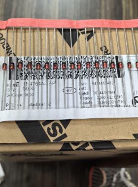 1N4764A 二极管 全新原装 1W 100V稳压管二级管 DO41编带 IN4764A