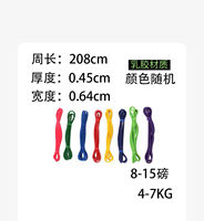 Resistance bands, resistance bands, pull-up support bands, rehabilitation bands, gym men's resistance bands, fitness training resistance rings thumbnail 2
