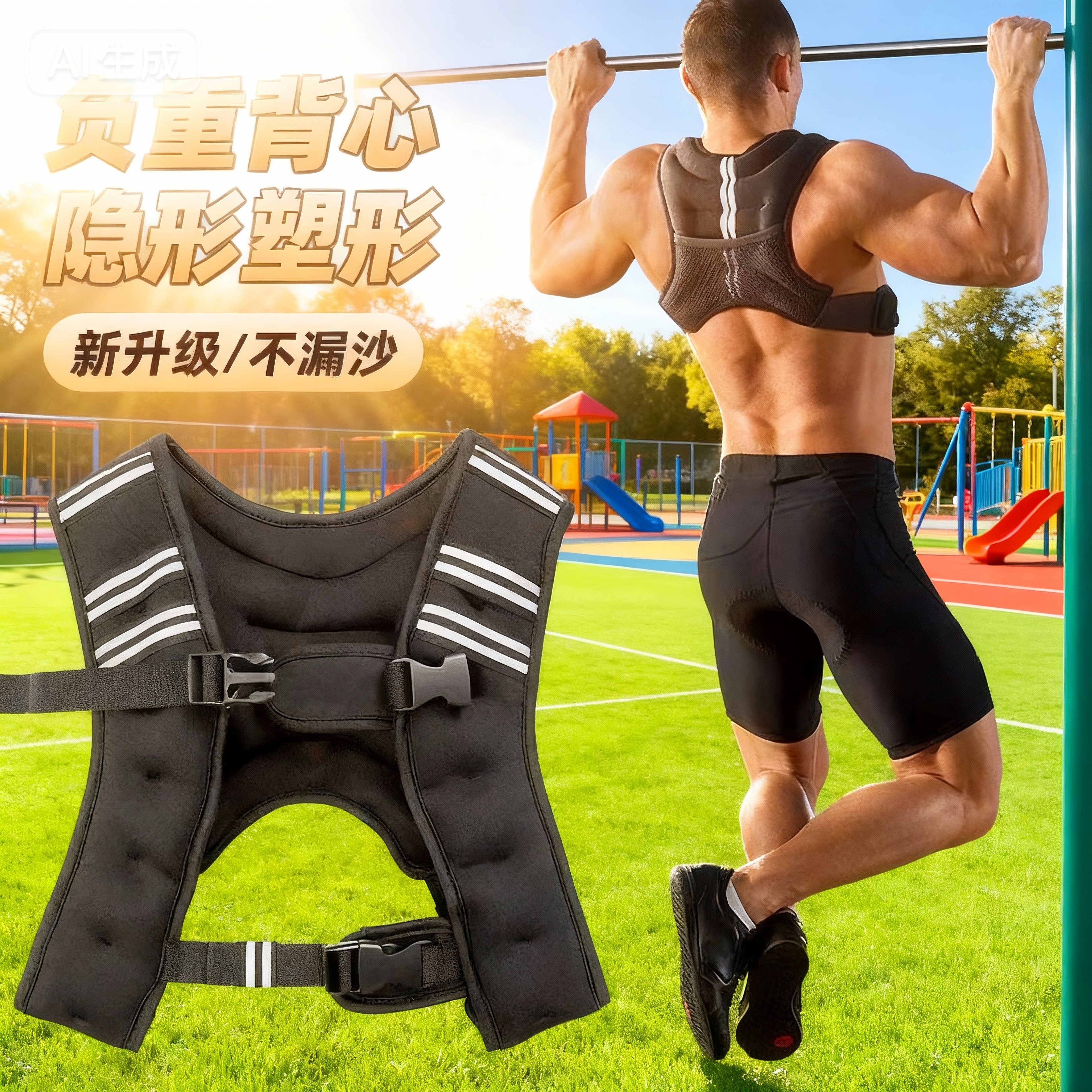 包邮5-10Kg公斤负重背心 加重隐形铁砂沙袋沙衣 跑步健身运动AAAA,运动/瑜伽/健身/球迷用品,负重设备,淘宝优惠券,粉丝福利购,淘宝优惠卷