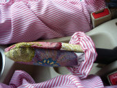 通用手刹套 四季 春暖花开 汽车拉手套 美女汽车手刹套刹车套