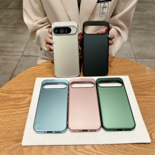 适用谷歌Pixel9Pro XL清新糖果色手机壳pixel9pro磨砂高级感pixel8小众pixel6ins风少女防摔pixel7手机保护套