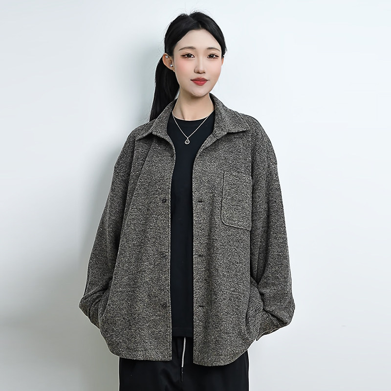 PANMAX/潘·麦克斯26春季休闲宽松大码男生百搭时尚情侣外套夹克