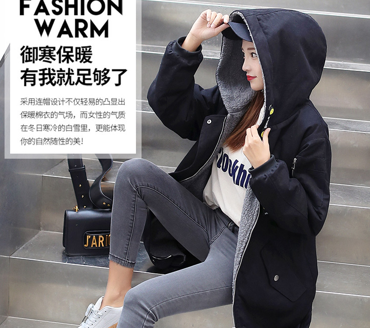 少女春秋新款韩版宽松中长款大码风衣