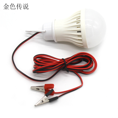 5w12v5v发电实验室内led灯泡