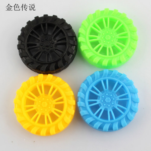 模型塑胶车轮2*35mm窄款塑料车轮