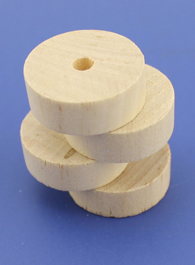 28X10桦木车轮 复古车轮仿古车轮 diy手工小木轮子 玩具车轮木质