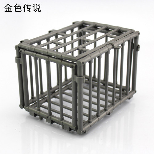 方形网格筐模型手办diy工具箱