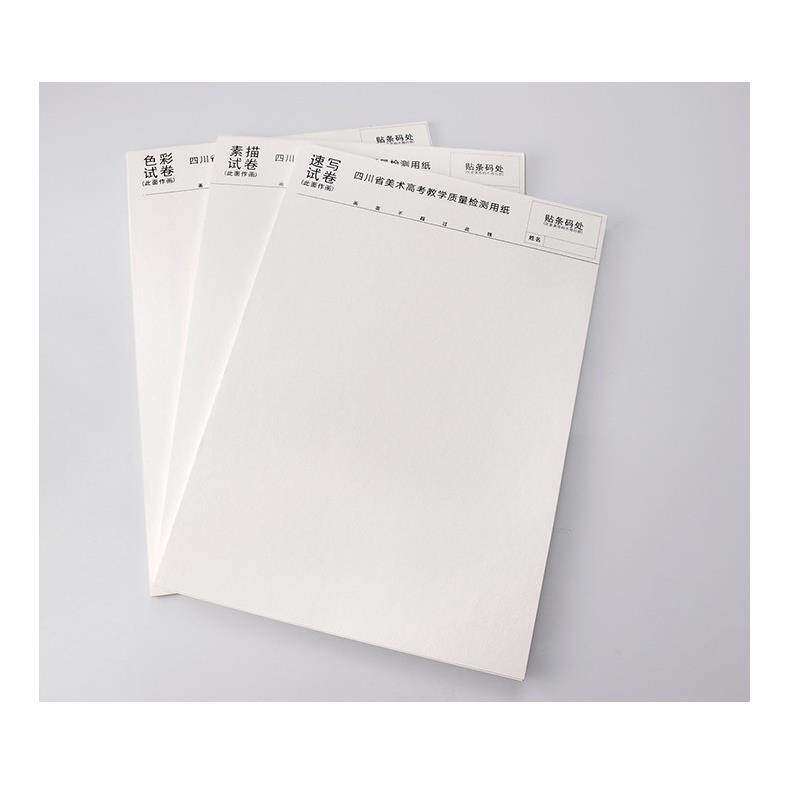 四川联考8开180g美术专用纸素描