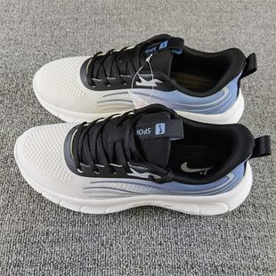 贵人鸟男鞋2025春夏季新款网面透气轻便防滑耐磨运动休闲跑步鞋子