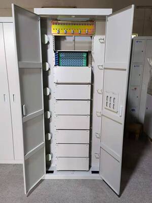 576芯光交箱落地式光纤机柜