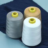 缝纫机专用线大卷8000码 402涤纶缝纫线家用手缝线宝塔线缝衣服线