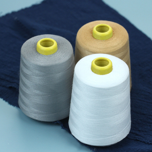 缝纫机专用线大卷8000码 402涤纶缝纫线家用手缝线宝塔线缝衣服线