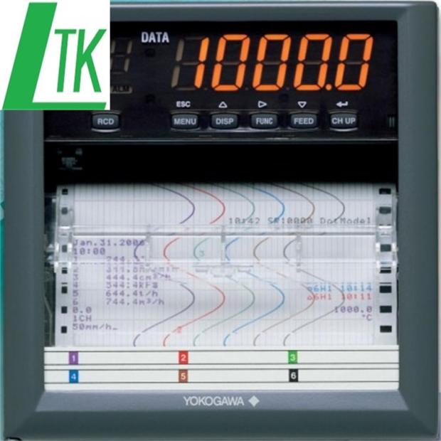 原装新横河yokogawa有纸记录仪SR10000,SR10006打点记录仪SR10002 五金/工具 温湿度计 原图主图