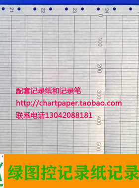 CHINO千野AL3765-N000温度记录仪打印纸打点记录纸EL-05034色带