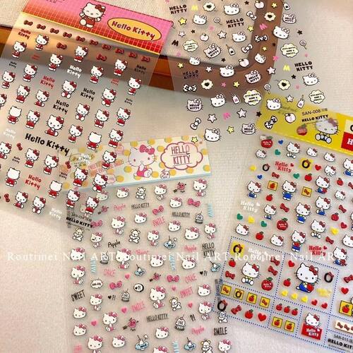 2026新款HelloKitty卡通指甲贴纸