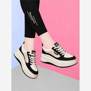 夏季薄款透气小白鞋女鞋2025新款夏天网面网鞋运动休闲板鞋配裙子