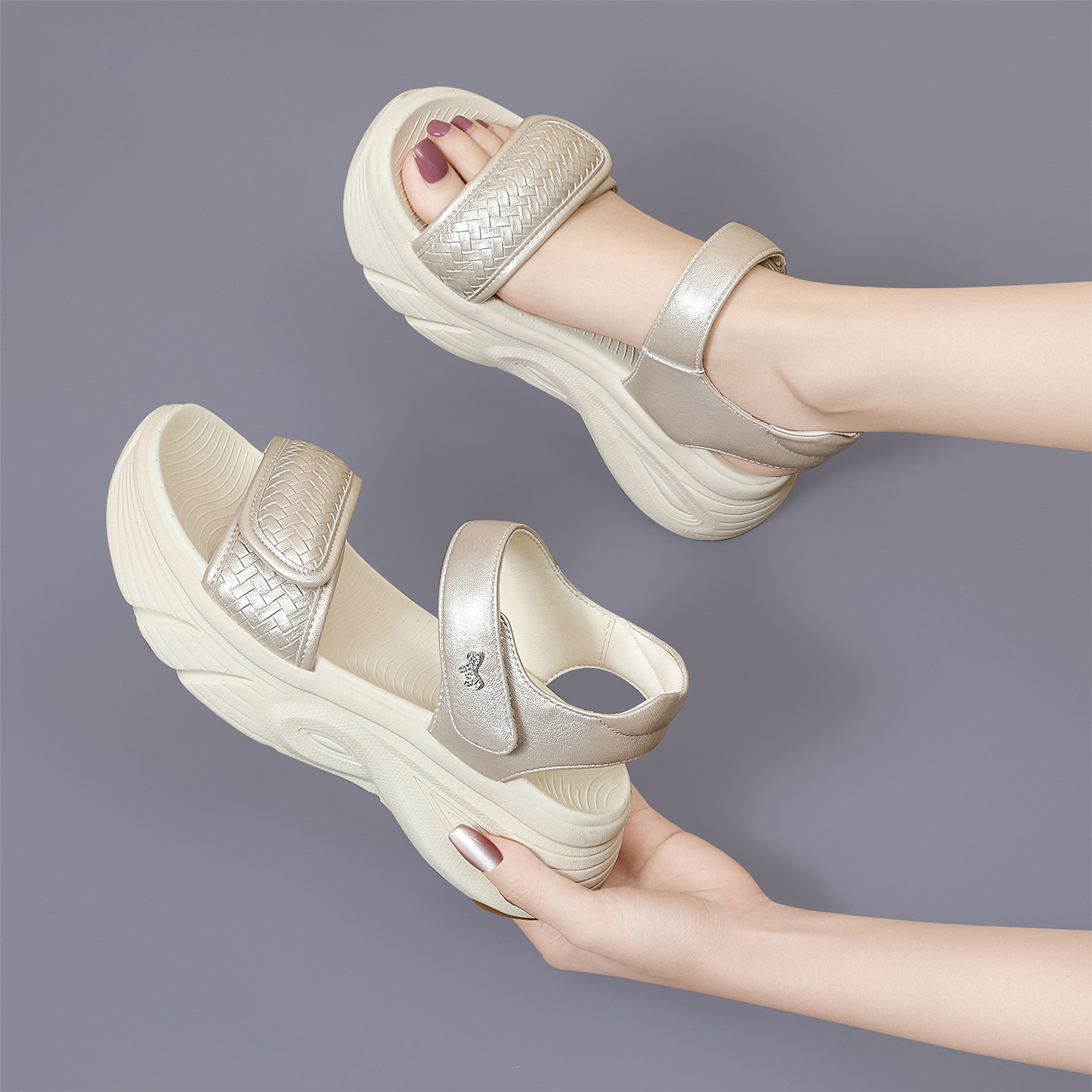 厚底凉鞋女款2026新款夏