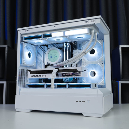 毛子电脑i5 13490G 13600KF+4060TI 4070TI爱国者星璨岚 游戏主机