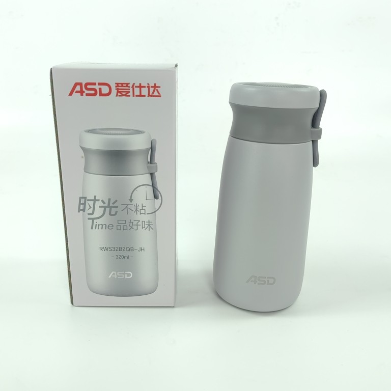 保温杯304不锈钢爱仕达泡茶杯