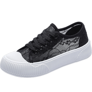 2026夏季新款网面网鞋夏款小白鞋女鞋爆款百搭夏天透气帆布板鞋子