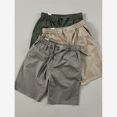 2025夏季休闲短裤男士轻薄中裤子